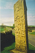 Pictish standing stone, Aberlemno, Escócia