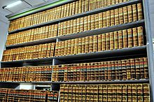 The complete works of the Oeconomische Encyclopädie in the Upper Lusatian Library of Sciences and Humanities