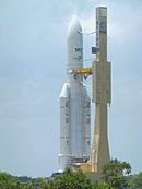 European Space Agency launcher, type Ariane 5 ECA