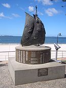 Bicentennial Monument commemorating the landing of the First Fleet under Arthur Phillip in 1788.