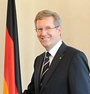 Saksan presidentti Christian Wulff, joka erosi 17. helmikuuta.  