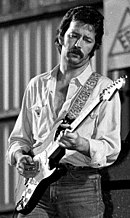 Eric Clapton im Jahr 1977