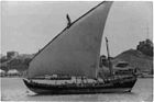 Dhow around 1936 in the Gulf of Aden