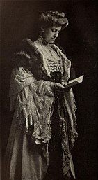Foto van Edith Wharton 1905 , uit publiek domein