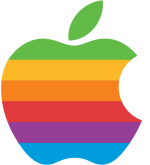 Logo Apple používané od 17. května 1976 do 26. srpna 1999.