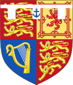 El escudo del Príncipe Andrés.