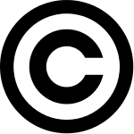 Symbol autorských práv.