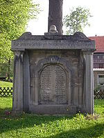 Monument in honor of the fallen soldiers in Gräfinau-Angstedt (Thuringia)