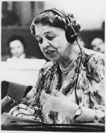 Eleanor sprak bij de VN in 1947