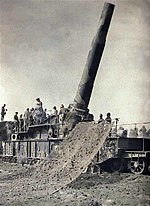 Obice ferroviario francese da 370 mm della prima guerra mondiale