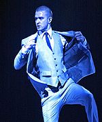 Timberlake em um concerto em St. Paul, Minnesota (2007)