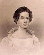 Letitia Christian Tyler fue la primera vicepresidenta consorte que ascendió al cargo de primera dama por la muerte de un presidente
