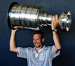 Nicklas Lidstrom was lid van vier Stanley Cup winnende teams.