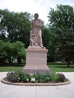 Památník Madony ze stezky v Council Grove (2005)  