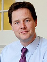 Nick Clegg foi o Líder dos Democratas Liberais e também foi o Vice-Primeiro Ministro de maio de 2010 a maio de 2015.