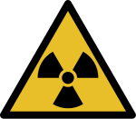 Symbol trefoil jest używany do oznaczania materiałów radioaktywnych.