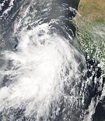 Dépression tropicale Quatre au sud-est des îles du Cap-Vert.