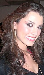 Stefanía Fernández, a quien Dayana coronó como Miss Universo 2009.