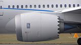Motor Rolls-Royce Trent-1000 s chevrony výfuku