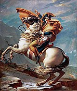 Napoleon při přechodu Alp (1800)