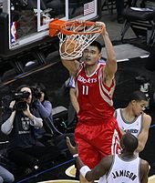 For the first time in his career, Yao qualified for the second round of the playoffs in 2009