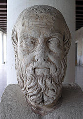 Bust of Herodotus (Ancient Agora Museum, Athens, no. S270).