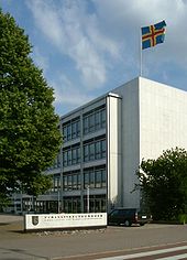 The most important organ of the Åland self-government is the Lagting (Parliament), which meets in this building in Mariehamn.