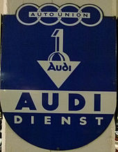 Audi logo under the Auto Union
