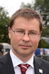 Trade Commissioner Valdis Dombrovskis represents the EU in the World Trade Organization.