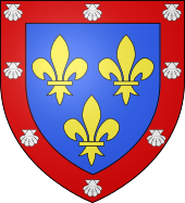 Small coat of arms of the Dukes of Bourbon-Parma