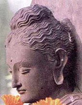 Siddhartha Gautama, here as statue at the Lower Rhine in the representation as Buddha Shakyamuni (honorary title: The sage from the gender of the Shakya)