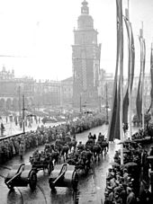 Parade on 25 October 1940 (photograph from the German Federal Archives)