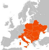 Estados miembros de la Iniciativa Centroeuropea (ICE)  