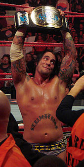 Punk κατά τη διάρκεια της θητείας του ως Intercontinental Champion
