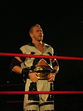 Christian durante il suo periodo come NWA World Heavyweight Champion nel 2006