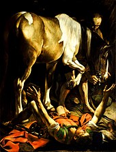The Conversion of Paul by Caravaggio 1600