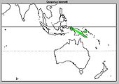 Onde vive o anão cassowary