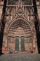 High Gothic main portal of the west facade