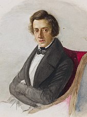 Frederic Chopin, beroemd Pools componist en pianist  