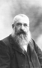 Claude Monet, grundlægger af den impressionistiske bevægelse
