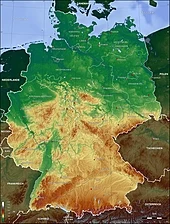 Topografische kaart
