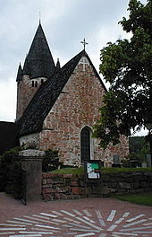Finström church is one of the best preserved medieval churches in Åland.