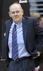 George Karl was head coach of the SuperSonics for six seasons (1992-1998).