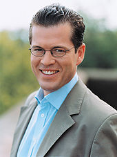The former Federal Minister of Defence Karl-Theodor zu Guttenberg (2006)