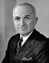 Harry S. Truman, USA:s president 1945-53