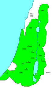 De omvang van het Hasmoneese koninkrijk