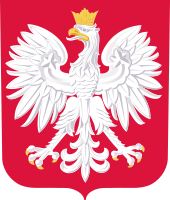 Present coat of arms of the Republic of Poland