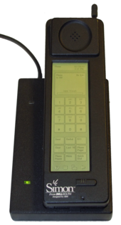 The Simon Personal Communicator from IBM from 1994
