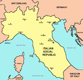 Situation of the Italian Social Republic