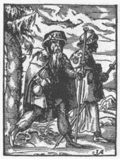 Pilgrim of St. James, depiction from 1568